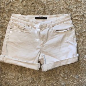 Joe’s Jeans white roll up shorts!!